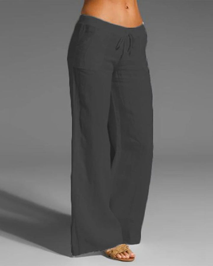 Aneta | Damenhose mit weitem Bein