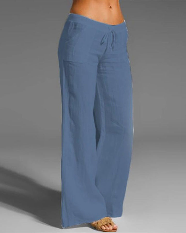 Aneta | Damenhose mit weitem Bein