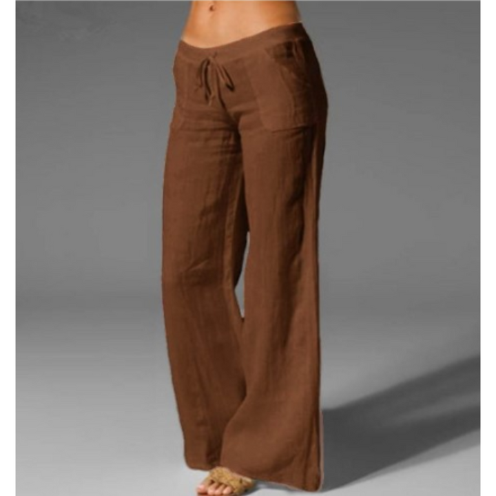 Aneta | Damenhose mit weitem Bein