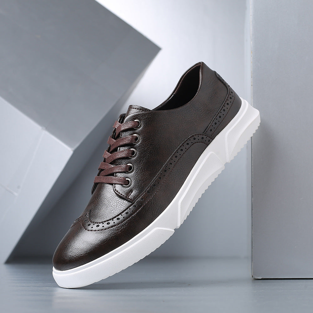 Calver Leder Brogue Sneakers 6
