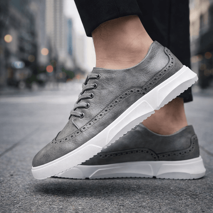 Calver Leder Brogue Sneakers 8