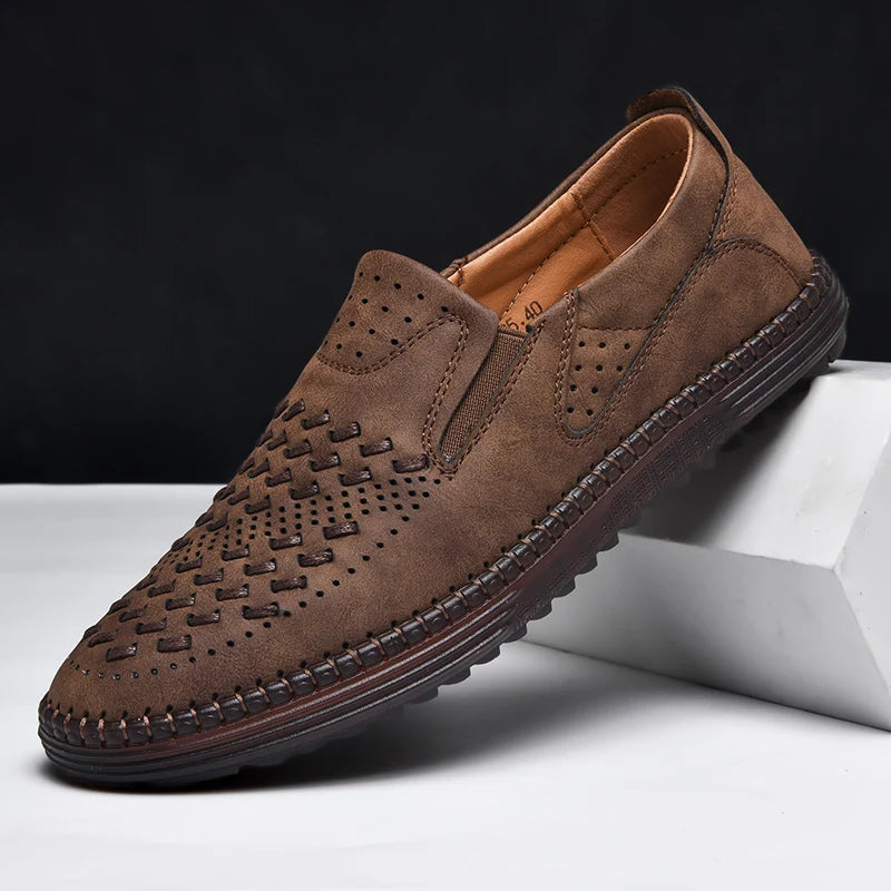 Carter James Echtleder-Loafer 1