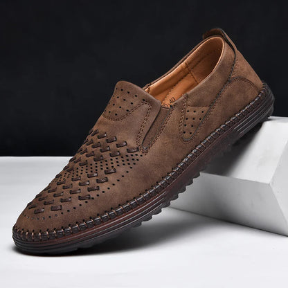 Carter James Echtleder-Loafer 1