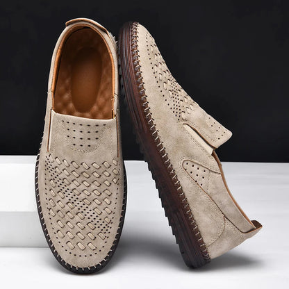 Carter James Echtleder-Loafer 8