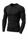 Men's Long-Sleeve Shirt | Slim Fit Sports Shirt | Long Sleeves | Athletic Casual Style