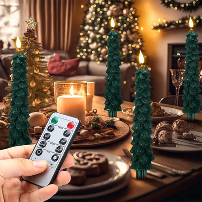 CheerCandles | Flammenlose LED-Weihnachtsbaumkerzen – Einzigartige Kerzen für die Feiertage! 1