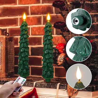 CheerCandles | Flammenlose LED-Weihnachtsbaumkerzen – Einzigartige Kerzen für die Feiertage! 3