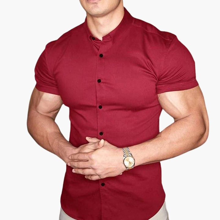 Marcel | Slim Fit Kurzarmhemd
