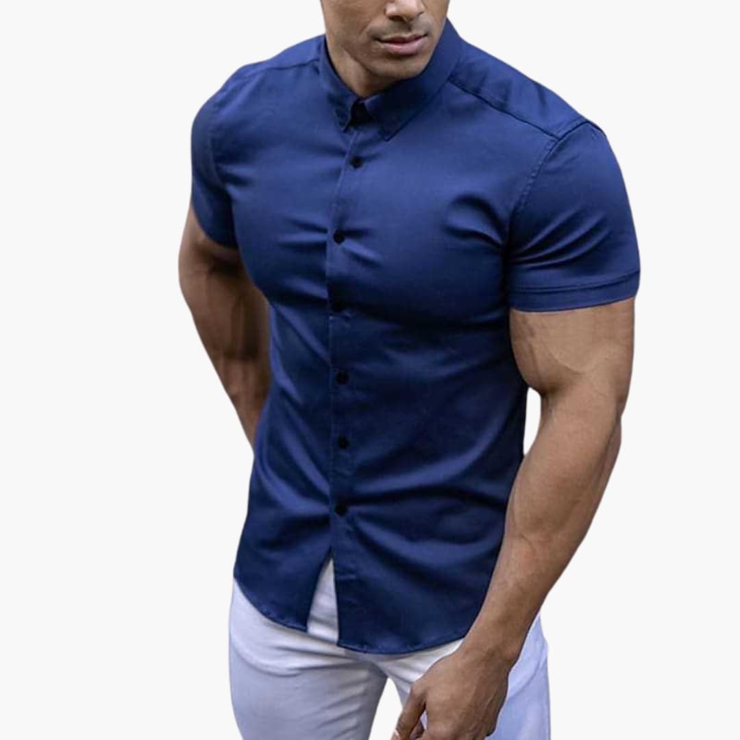Marcel | Slim Fit Kurzarmhemd