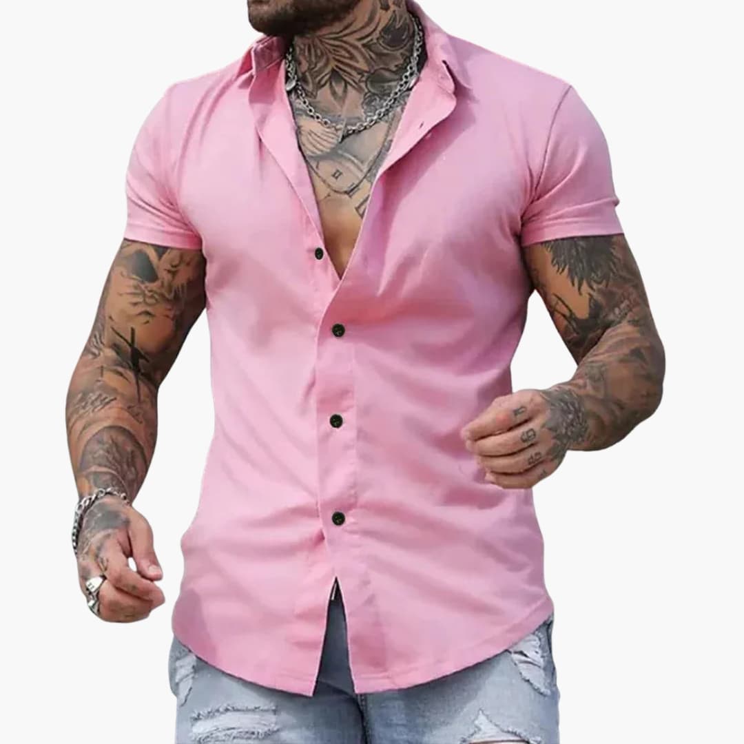 Marcel | Slim Fit Kurzarmhemd