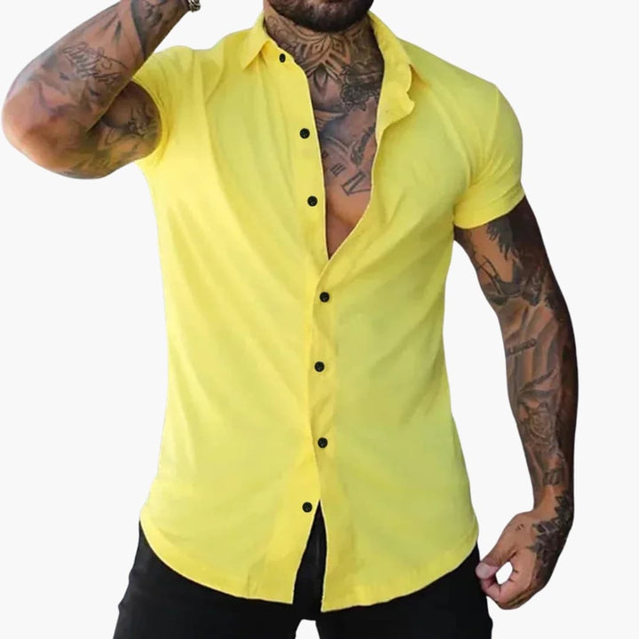 Marcel | Slim Fit Kurzarmhemd
