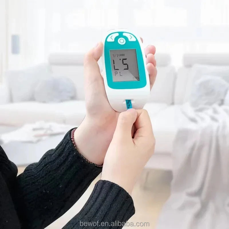 Cholesterin-Heimtest-Kit Tragbares Blutmessgerät 4