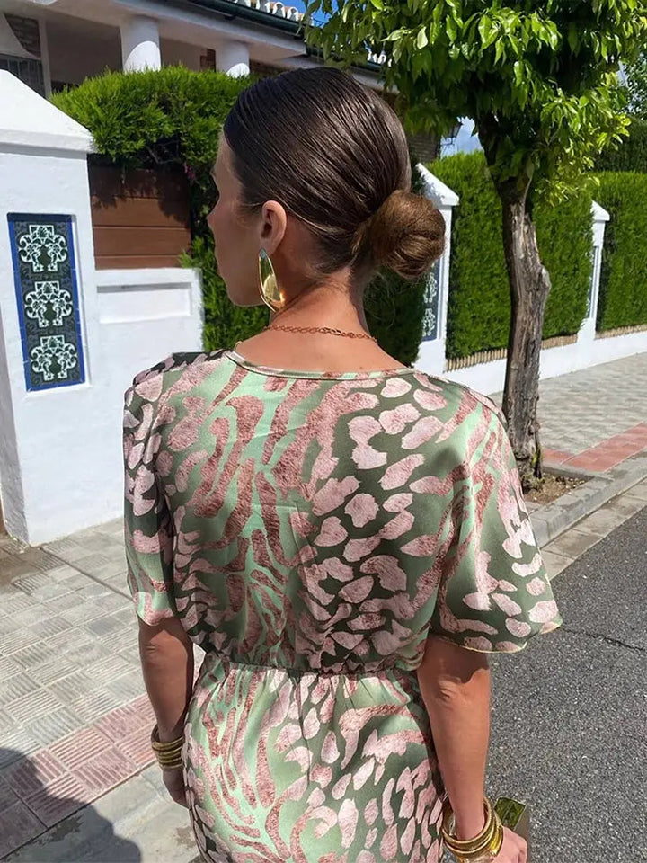 Cosima | Damenkleid mit V-Ausschnitt 3
