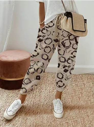 CozyFlex | Lässige Damen Hose mit Kordelzug | Gerades Bein & Verkürzt 10