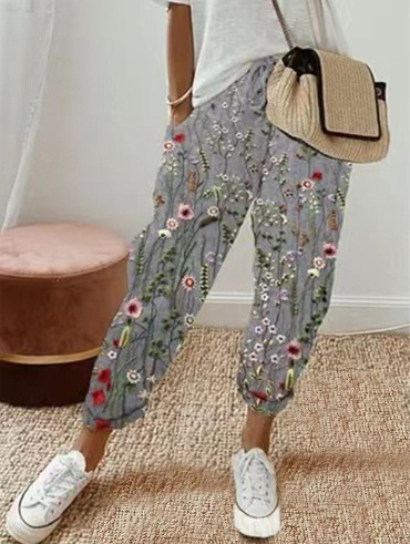 CozyFlex | Lässige Damen Hose mit Kordelzug | Gerades Bein & Verkürzt 8