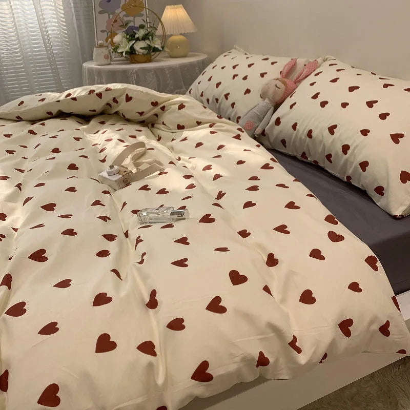 CozyLove | Bettbezug für Einzelbetten, Doppelbetten und Queensize-Betten 1