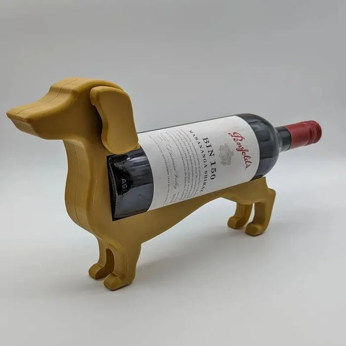 Dackel-Weinflaschenhalter | Einzigartiges Design | Dekorativ & Funktional 1