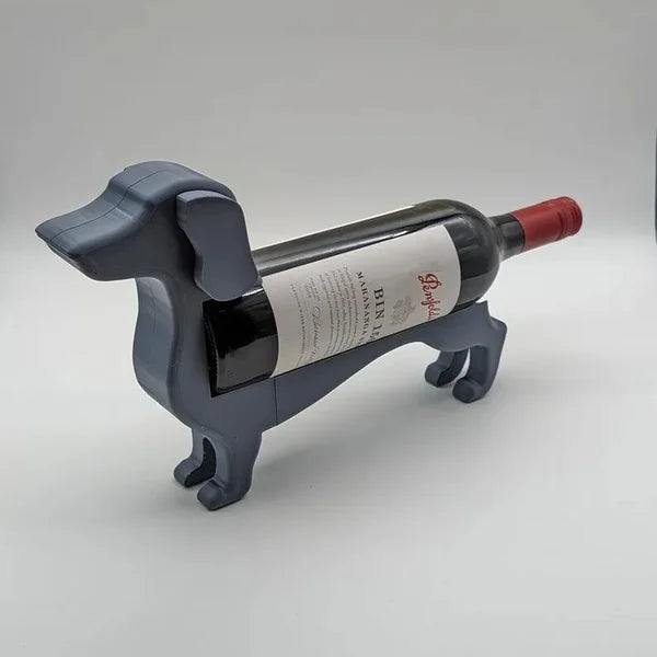 Dackel-Weinflaschenhalter | Einzigartiges Design | Dekorativ & Funktional 4