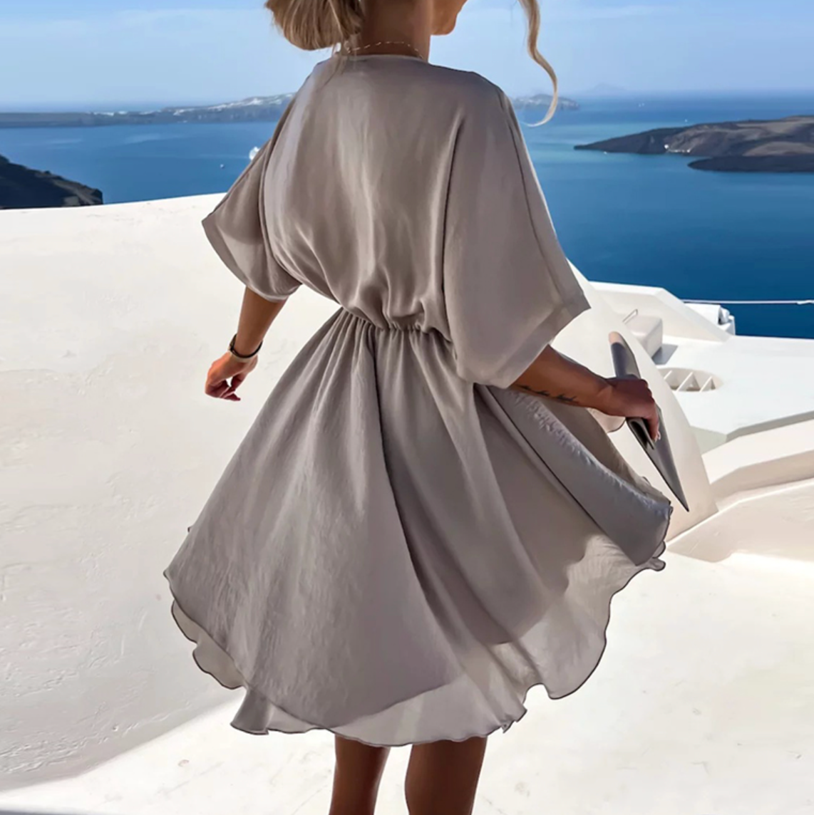 Daniela - Schickes, fließendes Kleid 5