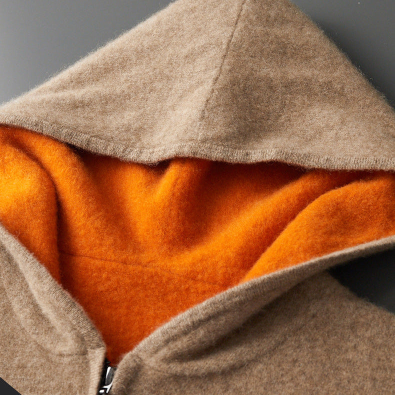 Men's Long Sleeve Zip-Up Hoodie | Casual Style