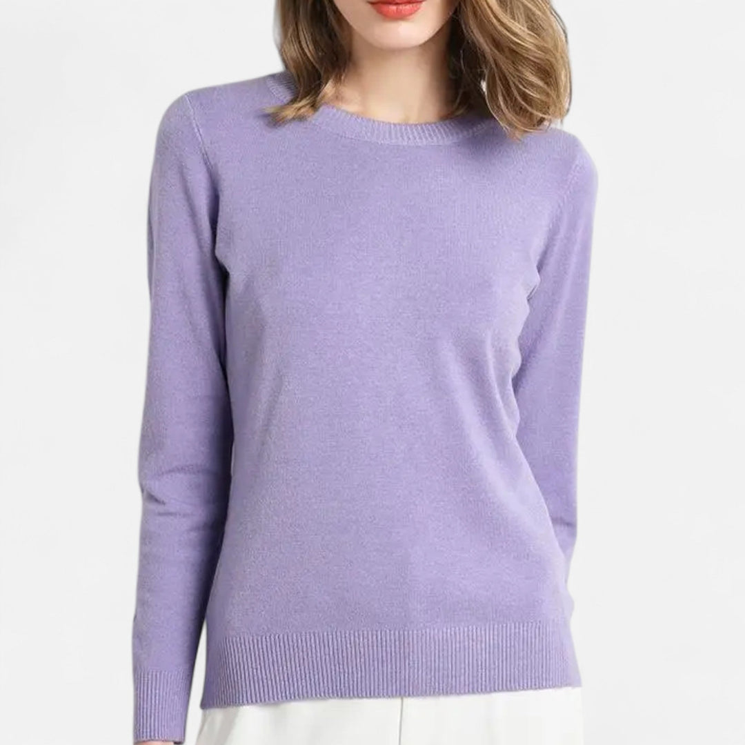 Dorevelle | Damenpullover aus Merinowolle – Zeitlose Eleganz mit Rundhalsausschnitt 20
