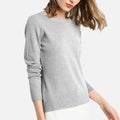 Dorevelle | Damenpullover aus Merinowolle – Zeitlose Eleganz mit Rundhalsausschnitt 7