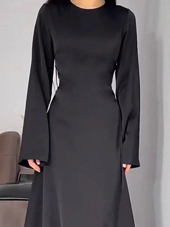 Charlotte | Damen Maxikleid mit Glockenärmeln