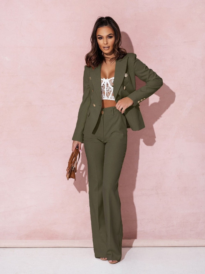 Elisea | Damen Moderne Blazer Satz | Sommer 11
