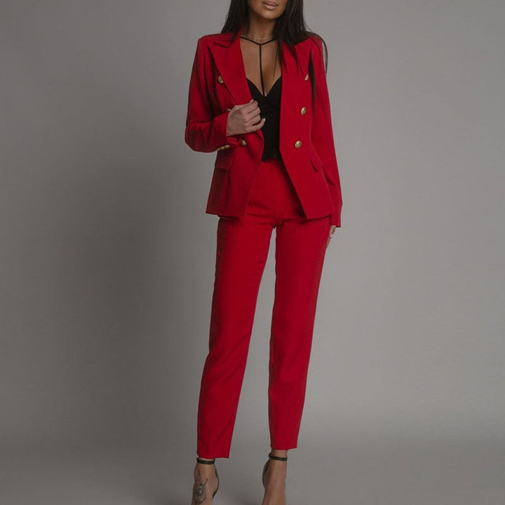 Elisea | Damen Moderne Blazer Satz | Sommer 12