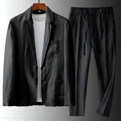 Men's Set Fitted Blazer and Trousers | Formal Style
