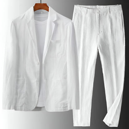 Men's Set Fitted Blazer and Trousers | Formal Style