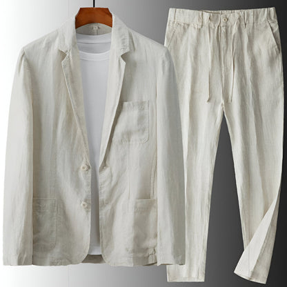 Men's Set Fitted Blazer and Trousers | Formal Style