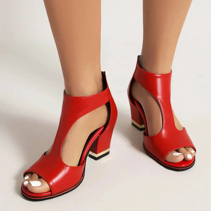 Faye | Moderne Absatzsandalen 6