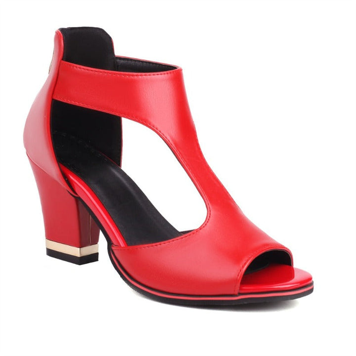 Faye | Moderne Absatzsandalen 8