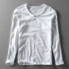Men's Long Sleeve T-Shirt with Classic Fit | Minimalist Style