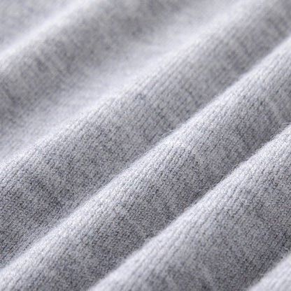 Men's Classic Long Sleeve Sweater with V-Neck | Minimalist Style