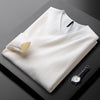 Men's Classic Long Sleeve Sweater with V-Neck | Minimalist Style