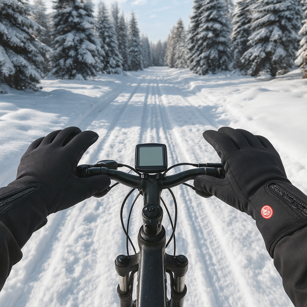 Heizbare Handschuhe Winter Thermisch Wasserdicht Touchscreen Warm Grip 7