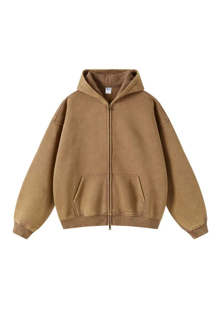 Herren-Kapuzenpullover mit Reißverschluss