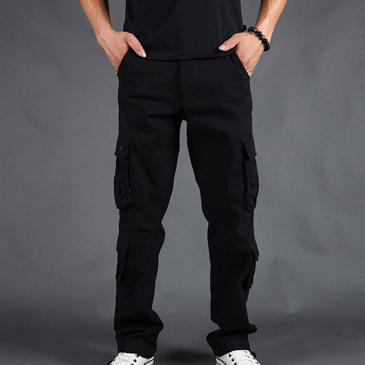 Herren Cargohose | weicher Stoff | Strapazierfähig, bequem & kühl | Outdoor & Freizeit