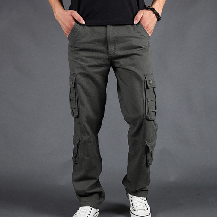 Herren Cargohose | weicher Stoff | Strapazierfähig, bequem & kühl | Outdoor & Freizeit