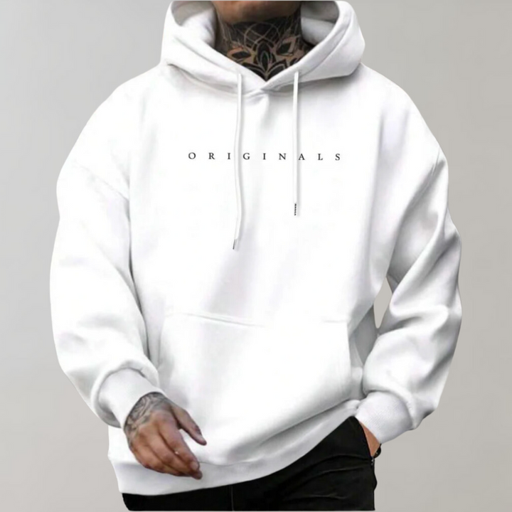 Herren Hoodie mit Grafikdruck | Lässiger Pullover mit „Originals“-Textdesign