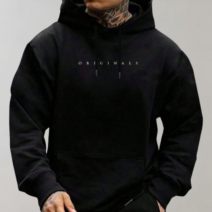 Herren Hoodie mit Grafikdruck | Lässiger Pullover mit „Originals“-Textdesign