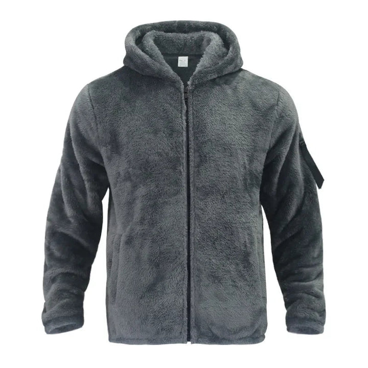 Herren Jacke | Winter Jacke Herren für kalte Tage mit Kapuze und praktischen Taschen