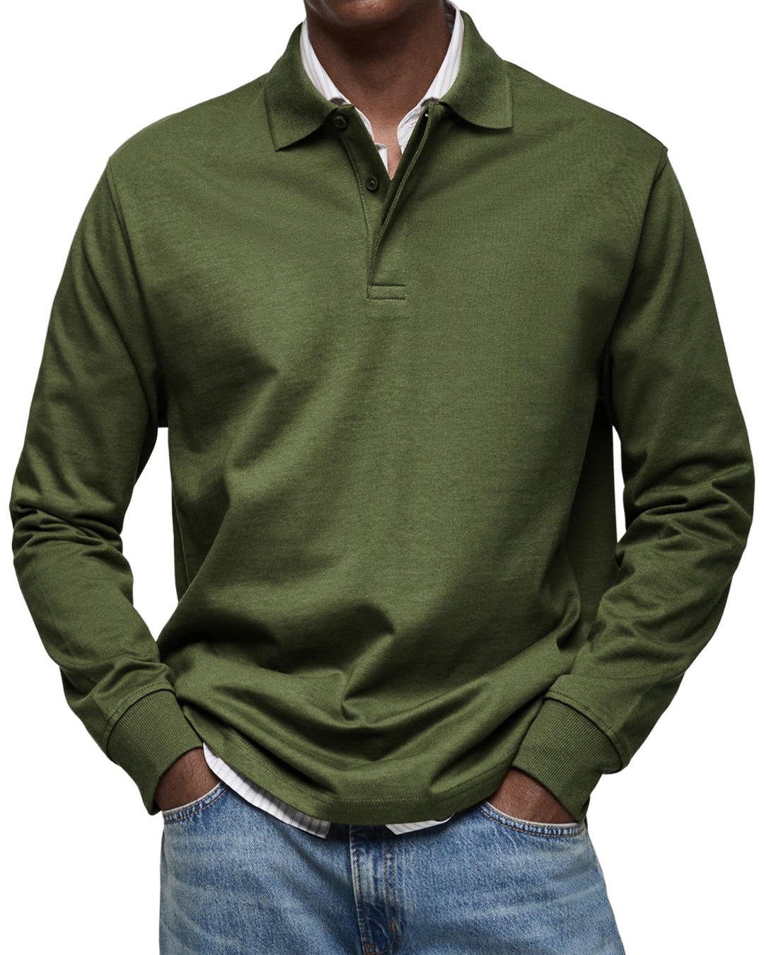 Herren Poloshirt Langer Arm | Poloshirts Für Männer - Vielseitig Für Freizeit Und Formal