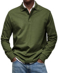 Herren Poloshirt Langer Arm | Poloshirts Für Männer - Vielseitig Für Freizeit Und Formal