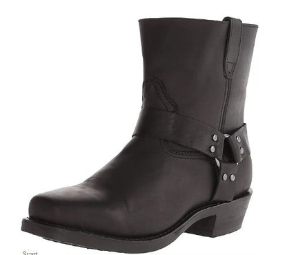 Herren Westernstiefel Echtes Kunstleder Klassisches Design0