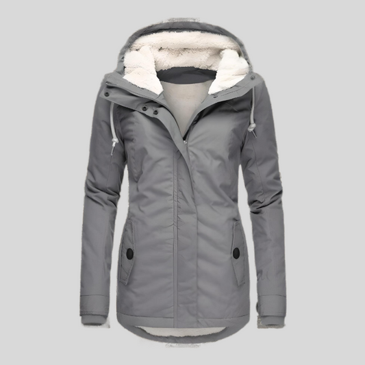 Jacke Damen | Wasserdichte Winterjacke Mit Kapuze Für Kalte Tage
