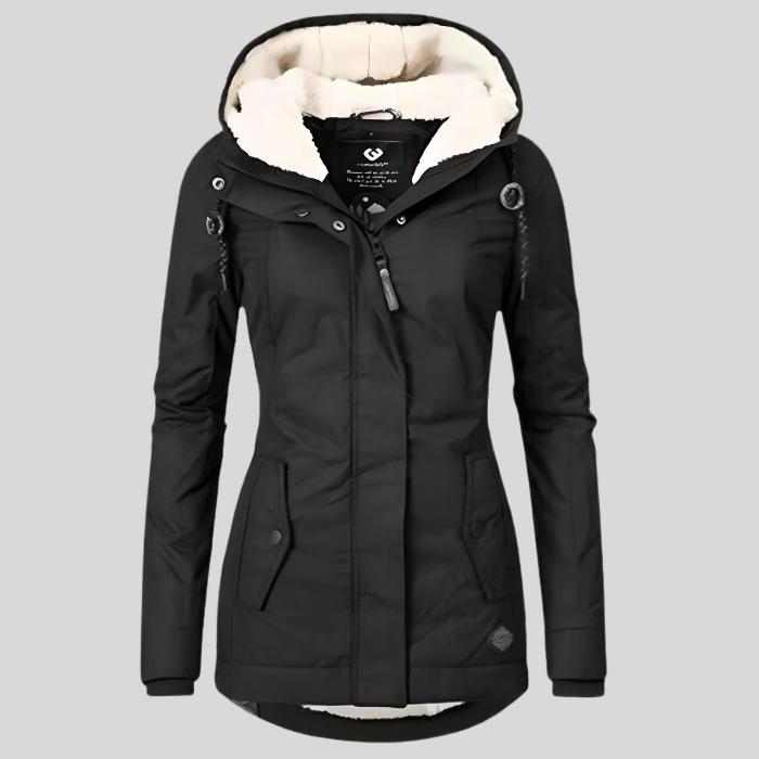 Jacke Damen | Wasserdichte Winterjacke Mit Kapuze Für Kalte Tage