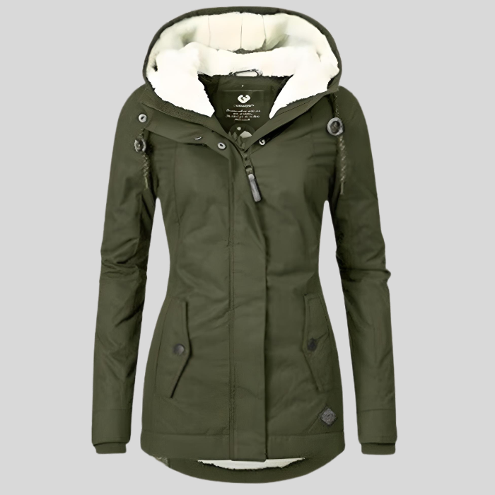 Jacke Damen | Wasserdichte Winterjacke Mit Kapuze Für Kalte Tage